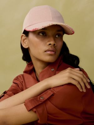 Tess Effrangee cap, View: Worn, worn, view 4 of 4