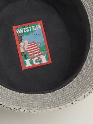 Calvi Effrangee bucket hat, View: Detail, detail, view 3 of 4