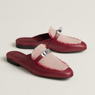 Hermès Black Leather Oz Mules ref.1215015 - Joli Closet