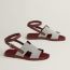 Sandales Maya, prunoir/rouge H