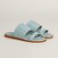 Mona sandal, bleu glacier