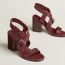 Sandales Milly 90, rouge H