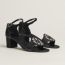 Marquise 50 sandal, noir/prunoir