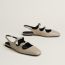 Mila slingback, beige nomade