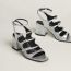 Midnight 60 sandal, gris argenté