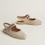 Menorca espadrille, beige nomade