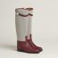 Bottes Jumping ultra souples, prunoir/rouge H