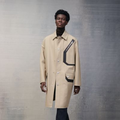 hermes mens overcoat