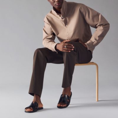 イズミール - ブラック - メンズシューズ | Hermès - エルメス-公式サイト