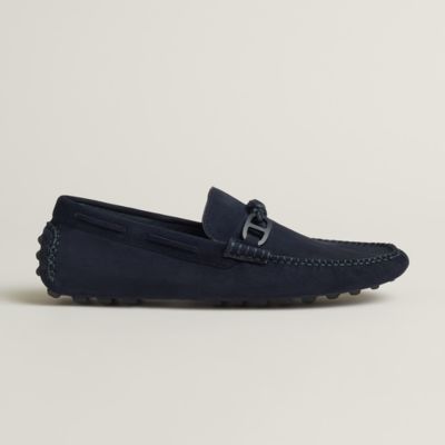 ブルー - メンズモカシンとダービー | Hermès - エルメス-公式サイト