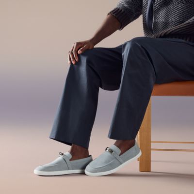 ブルー - メンズモカシンとダービー | Hermès - エルメス-公式サイト