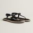 Marlo sandal, noir