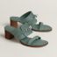 Ninon 50 sandal, AA_VERT CEDRE