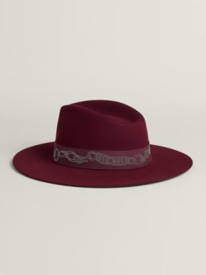 Faubourg Dechaine hat, View: Back, back, view 3 of 3