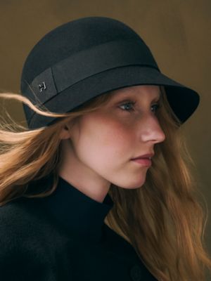 Nicole H Delie hat, View: Worn, worn, view 2 of 2