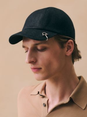 キャスケット 《マイルス・モール・アン・クリップ》, イメージ: 着用例, worn, ビュー2の4