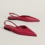 Nicole slingback, rose framboise, no stock