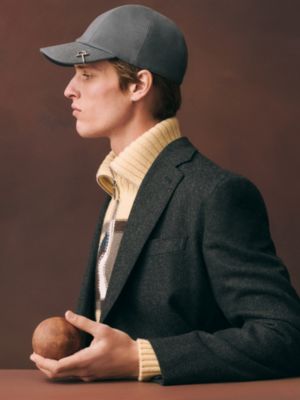 キャスケット 《マイルス・モール・アン・クリップ》, イメージ: 着用例, worn, ビュー4の4