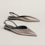 Nicole slingback, champagne