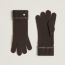 Nicolas gloves, moka/écru, We will notify you when this product is back in stock