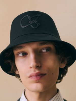 Fred Mors Chrome bucket hat, View: Worn, worn, view 2 of 3