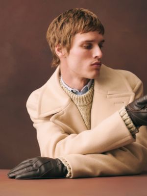 En Biais gloves, View: Worn, worn, view 3 of 3