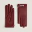Guantes Hommage, rouge H