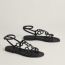 Naos sandal, noir