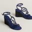 Noumea 85 sandal, bleu abysse