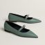 Kelly ballet flat, vert cèdre