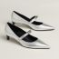 Kiara 40 pump, gris argenté