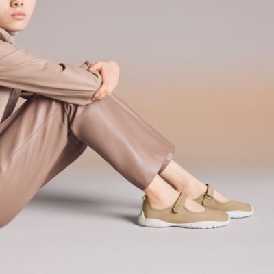 エルメス HERMES グルーピー フラットシューズ 靴 シューズ デニム 