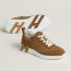 Bouncing sneaker, brun fumé