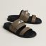 Jackson sandal, étoupe