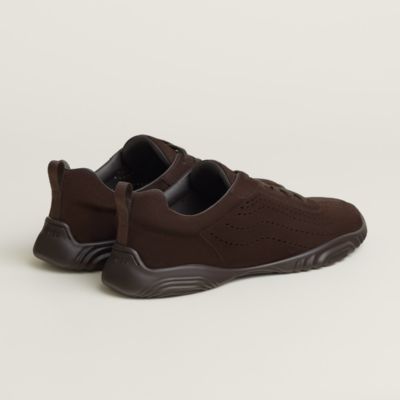 Brown - Men's leather sneakers & trainers | Hermès USA