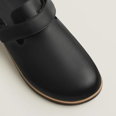 ミュール - ブラック - メンズ サンダル＆レザーサンダル | Hermès