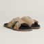 Naxos mule, beige sable