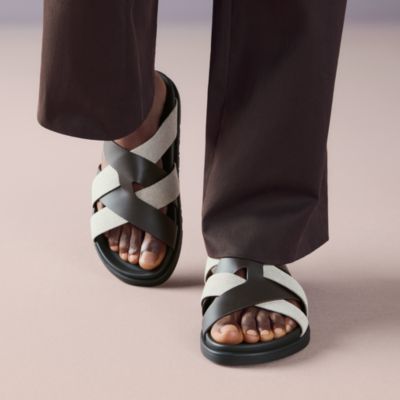 マロン - メンズ サンダル＆レザーサンダル | Hermès - エルメス-公式