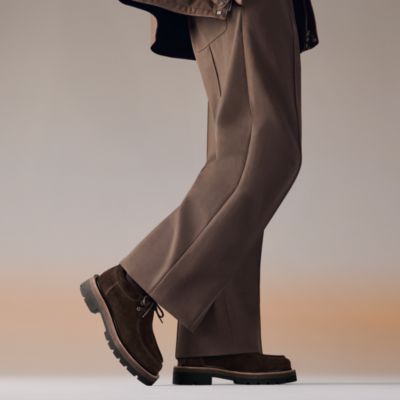 Brown - Derbies - Men's Shoes | Hermès Canada
