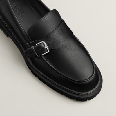 HERMES モカシン 40.5 キャンバス アーヴィング メドール金具 HERMES モカシン 40.5 キャンバス アーヴィング メドール金具 モカシン