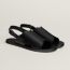 Nikos sandal, noir
