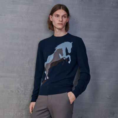 Hermes \"H Puzzle\" crewneck sweater 関税込 H Puzzle
