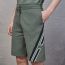 "Run H" shorts, vert-de-gris, no stock