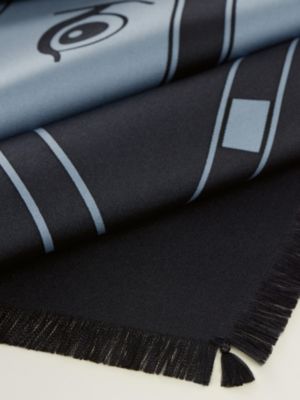Quadrige fringed scarf 80, View: Detail, detail, view 4 of 4