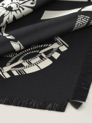 Grand Manege fringed scarf 80, View: Detail, detail, view 2 of 2