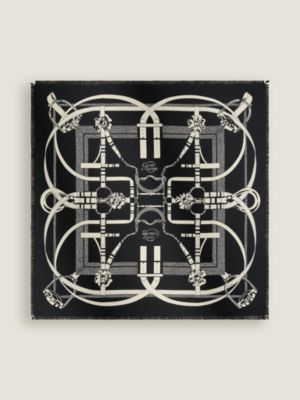 Grand Manege fringed scarf 80