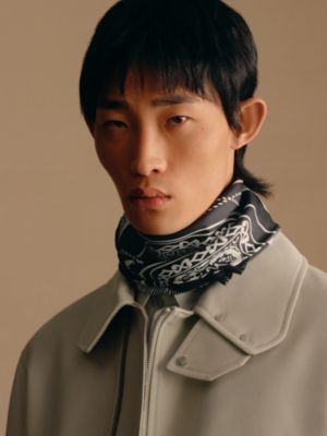 Poste et Cavalerie scarf 80, View: Worn, worn, view 3 of 4