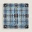 Quadrige Tartan 80流蘇方巾, 土耳其藍/無垠藍, 一旦商品到貨，我們將第一時間通知您。