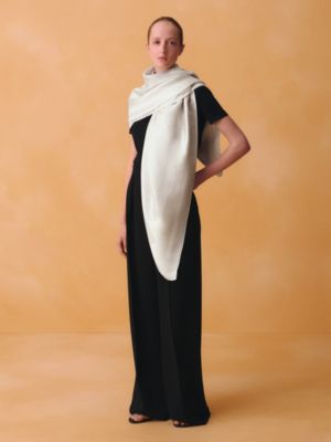 Eperon d'Or scarf 135, View: Worn, worn, view 2 of 3