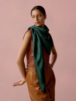 Eperon d'Or scarf 135, View: Worn, worn, view 2 of 3